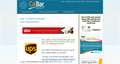 Desktop Screenshot of calbarconnect.com